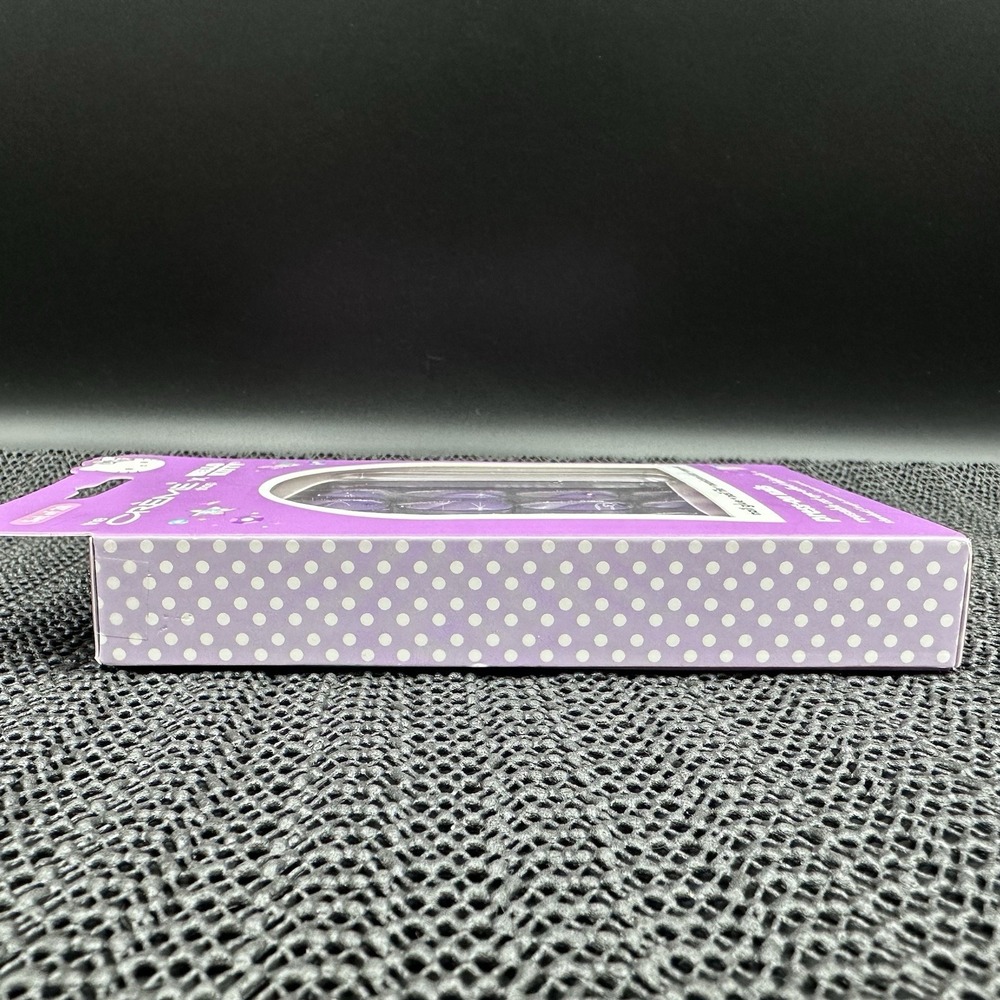 The Crème Shop Hello Kitty Set Of 28 Press On Nails Purple Almond - Picture 6 of 7